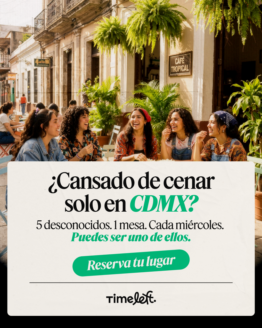Timeleft Facebook ad