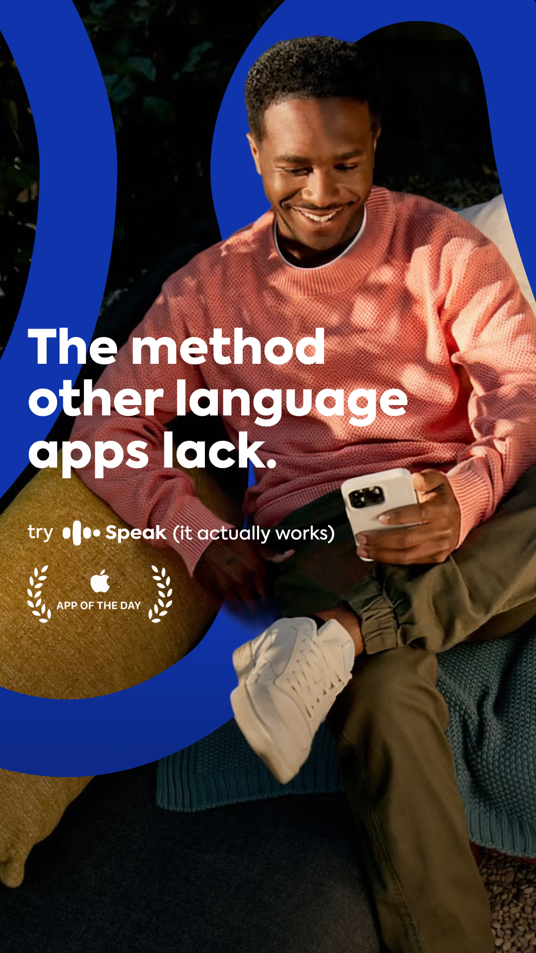 Speak Facebook ad