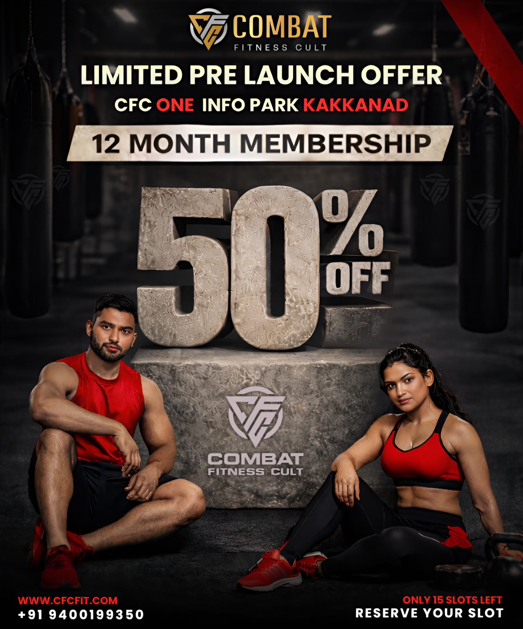 Combat Fitness Cult Global Facebook ad from Mar 28, 2026