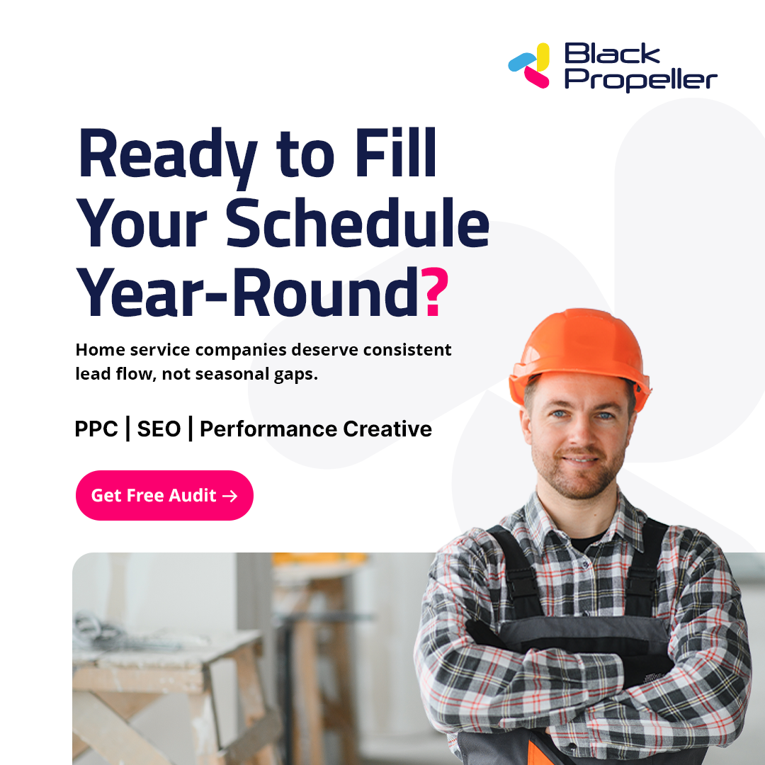 Black Propeller Facebook ad