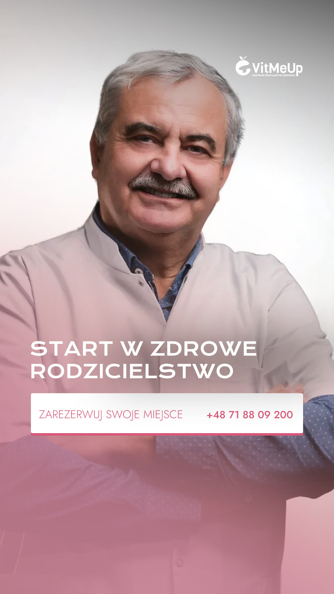 Vitmeup.pl Facebook ad: Wydarzenie o leczeniu niepłodności dla par