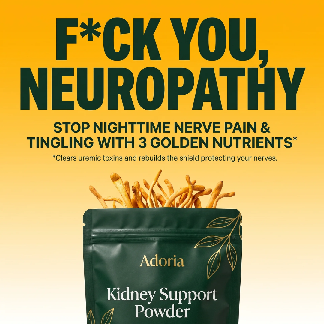 Tiffany Windrow Facebook ad: Why Your Feet Still Burn At Night, And The Root That…