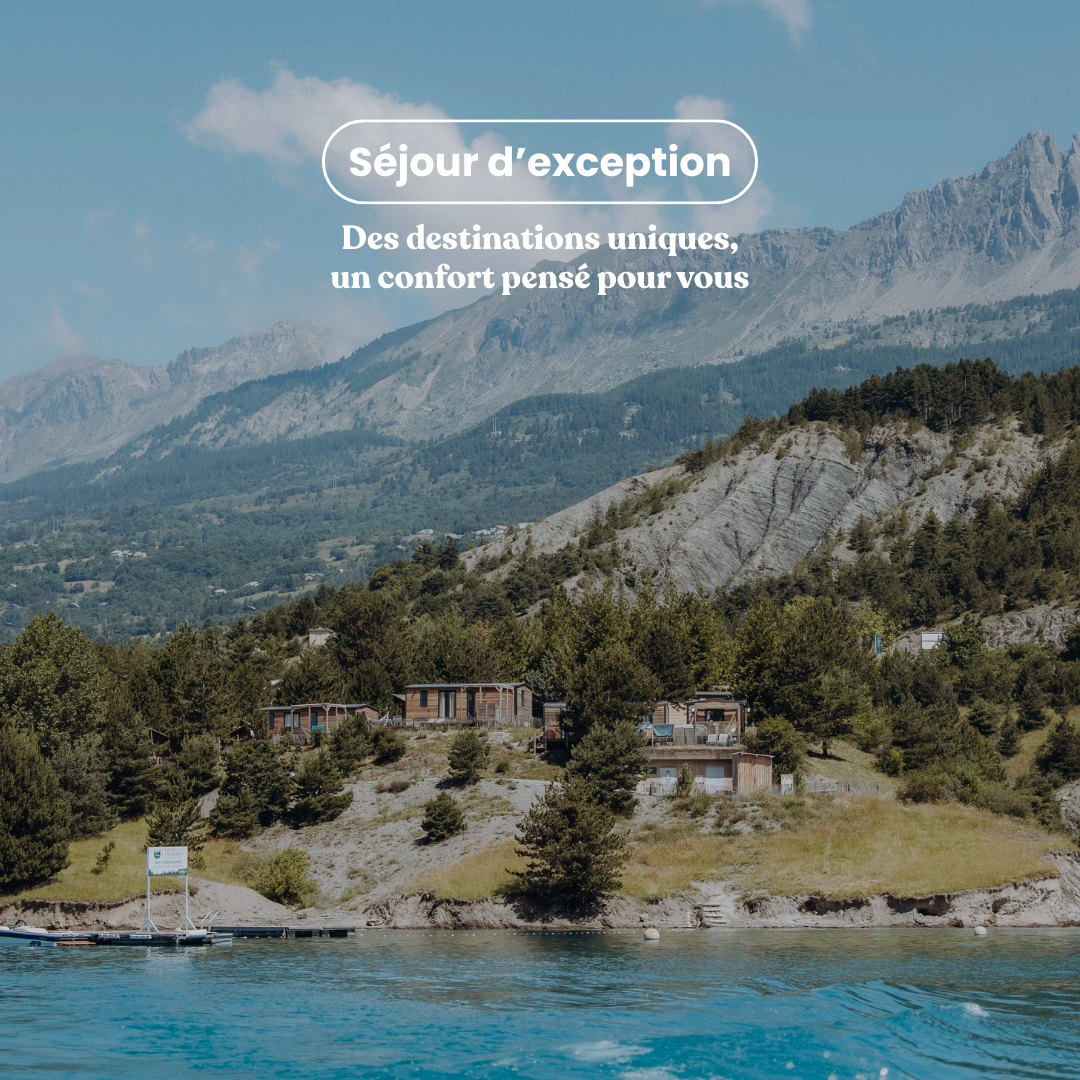 Sunêlia Facebook ad: Des campings d’exception, où confort haut de gamme…