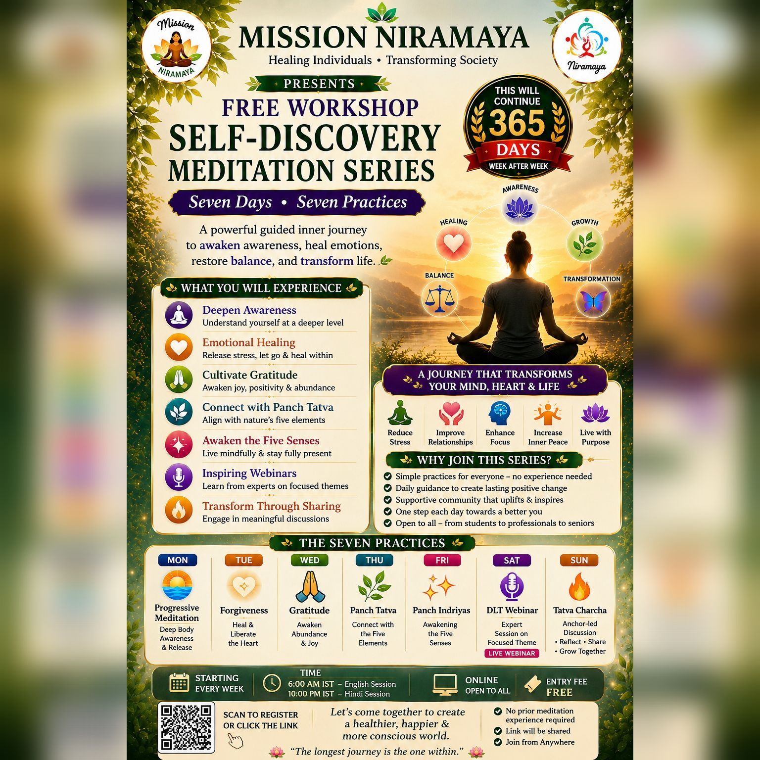 Mission Niramaya Facebook ad from May 18, 2026