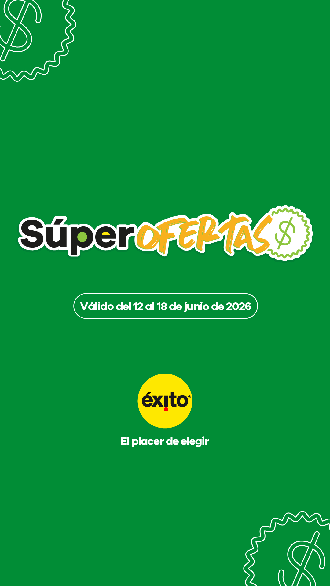 Éxito Facebook ad