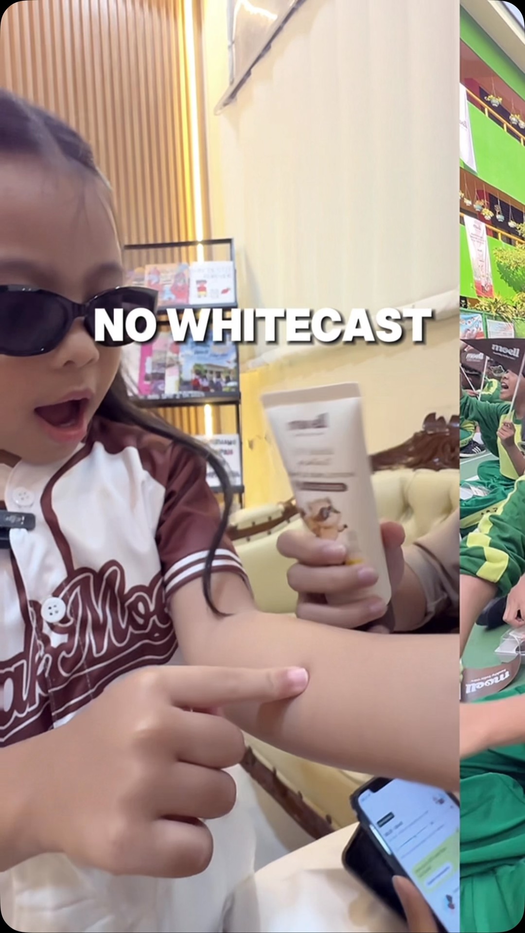 Anak Moell Facebook ad: Yaa kali ke sekolah ngga pakai Sun Lotion…