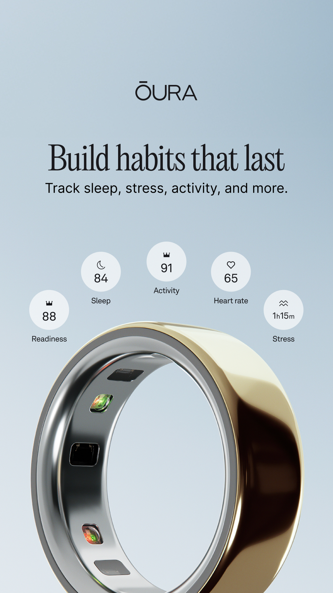 ŌURA Facebook ad