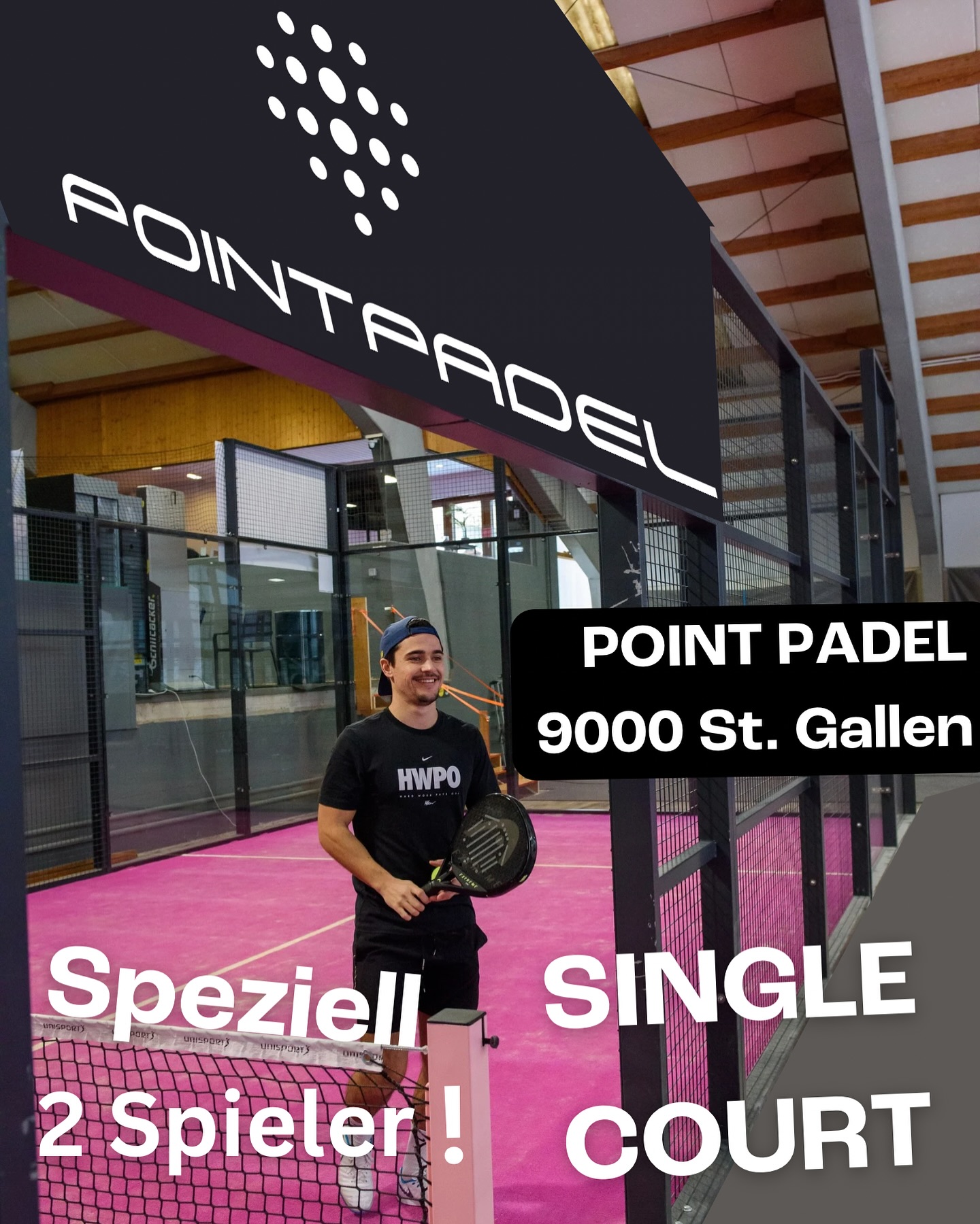 Point Padel Facebook ad: Point Padel