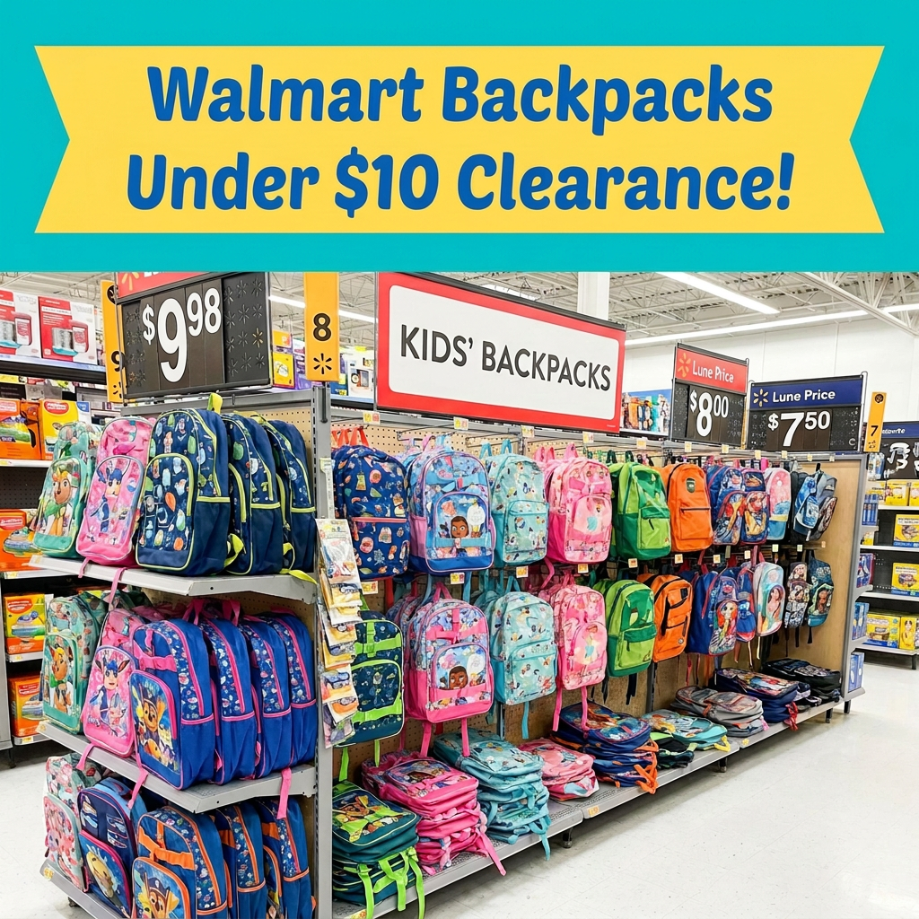Best Choice Facebook ad: Kids Backpacks UNDER $10! Limited Stock.