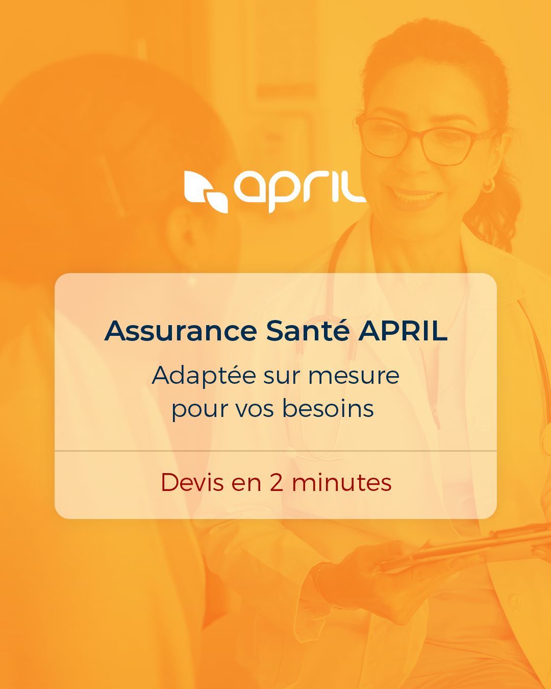 APRIL Facebook ad