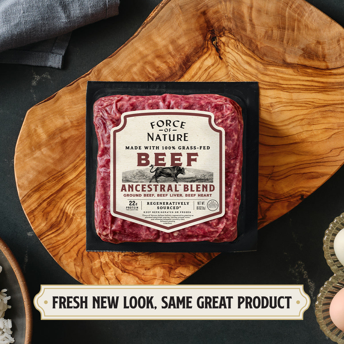 Force Of Nature Meats Facebook ad