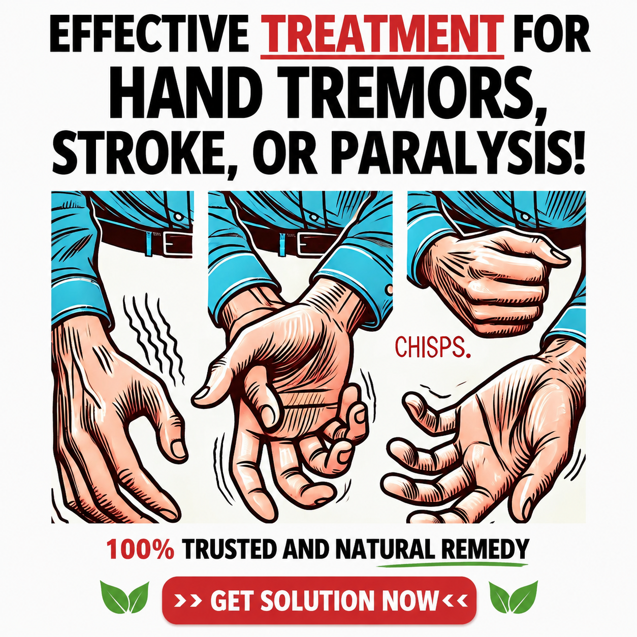 Herbal Solutions For All Facebook ad: NATURAL SOLUTION FOR TREMORS AND STROKE