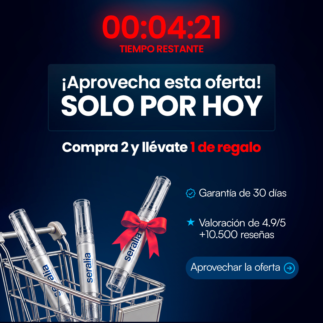 Seralia Facebook ad: Elimina hongos rápidamente