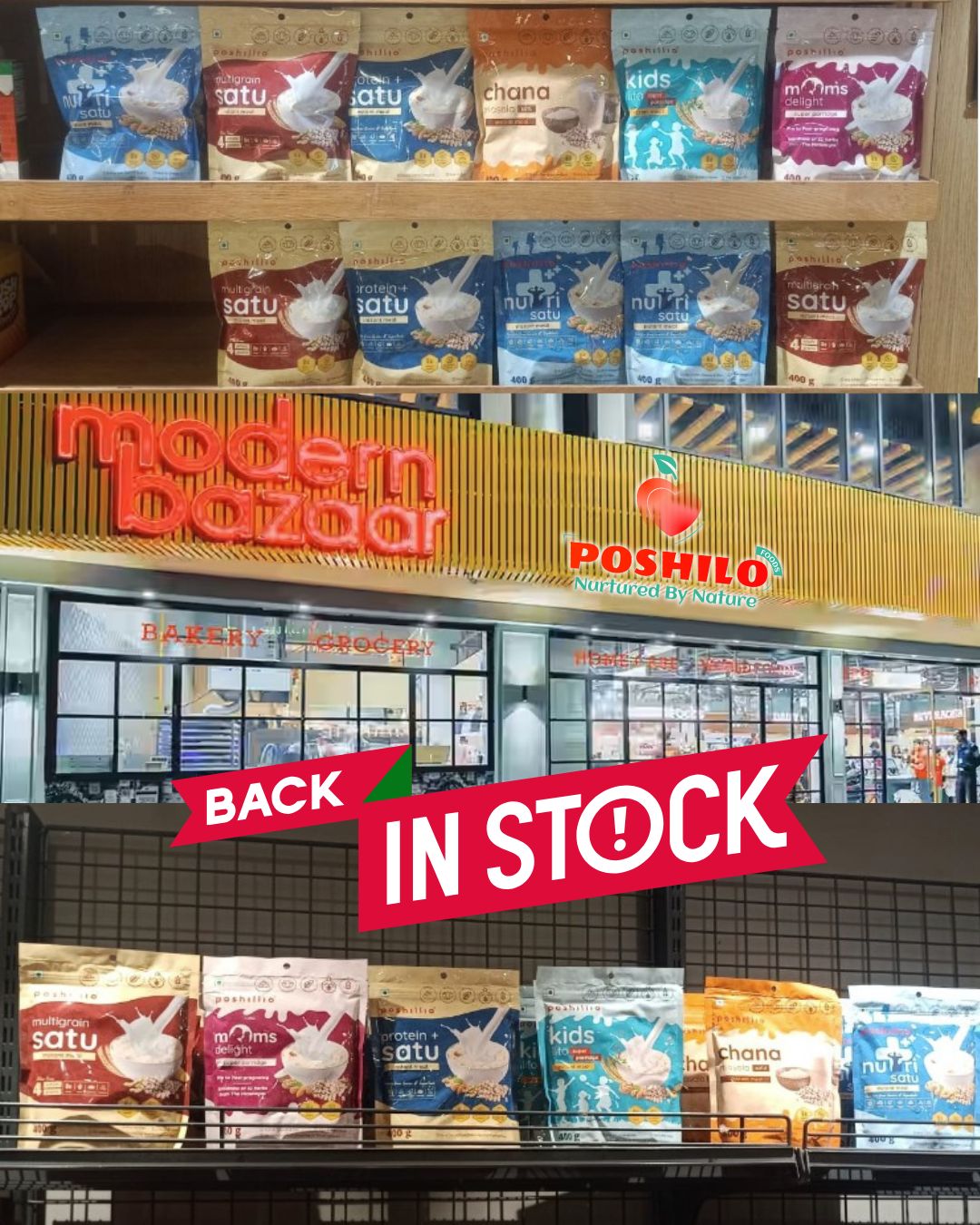 Poshilo Foods Facebook ad