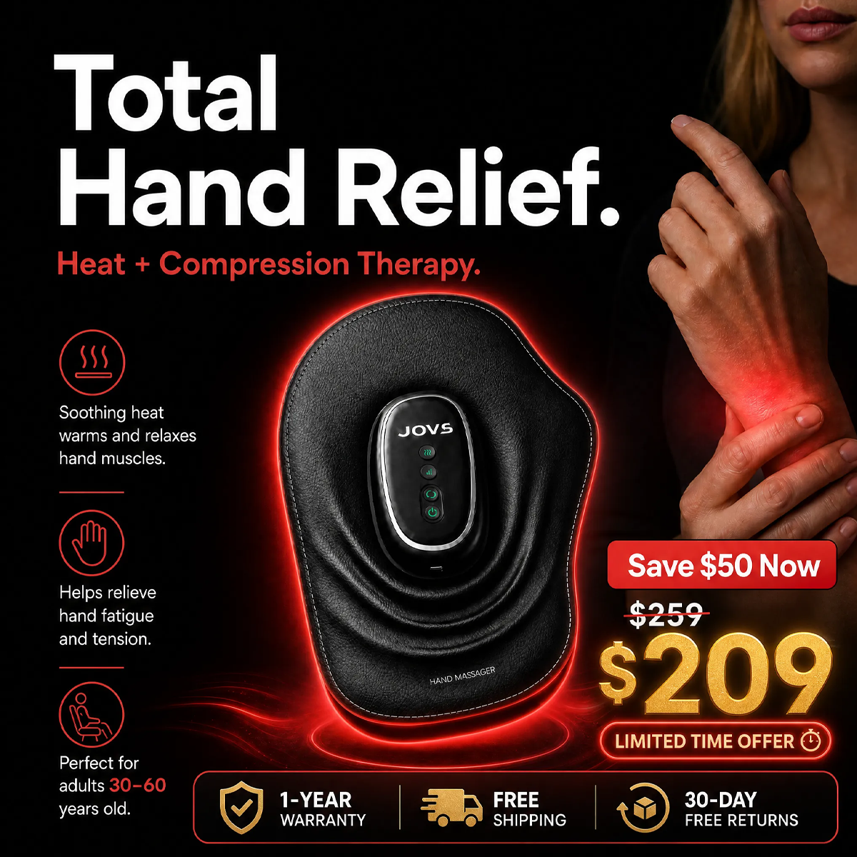 JOVS Facebook ad