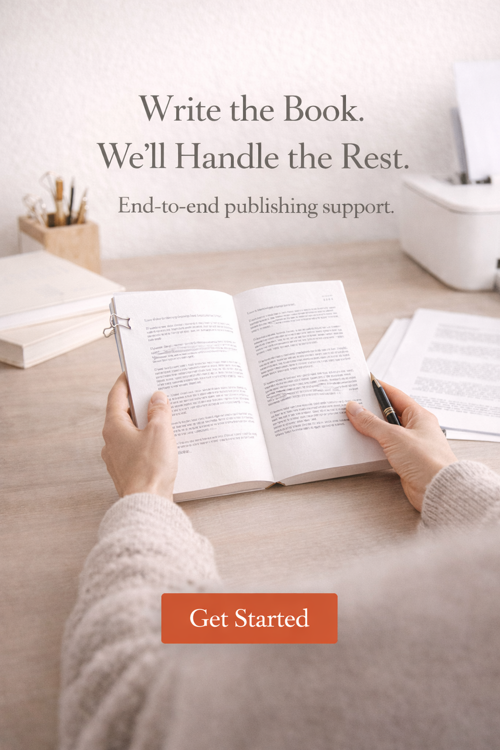 Indie press Facebook ad
