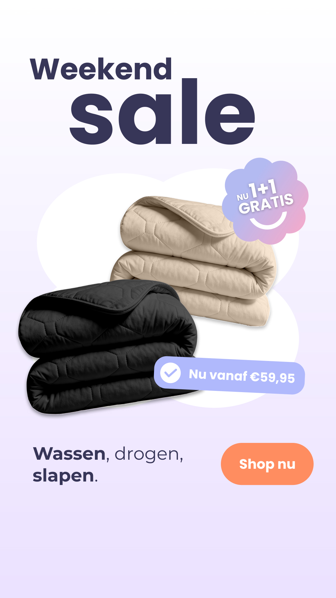 HappyBed Facebook ad
