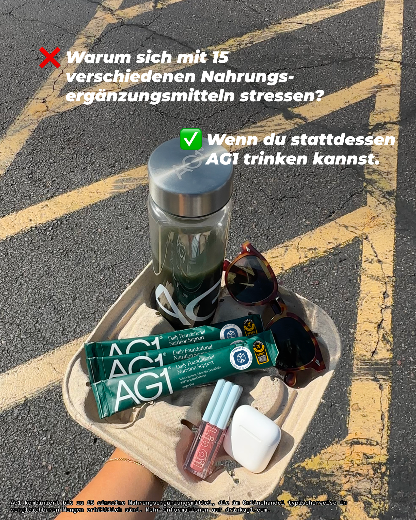 AG1 Deutschland Facebook ad