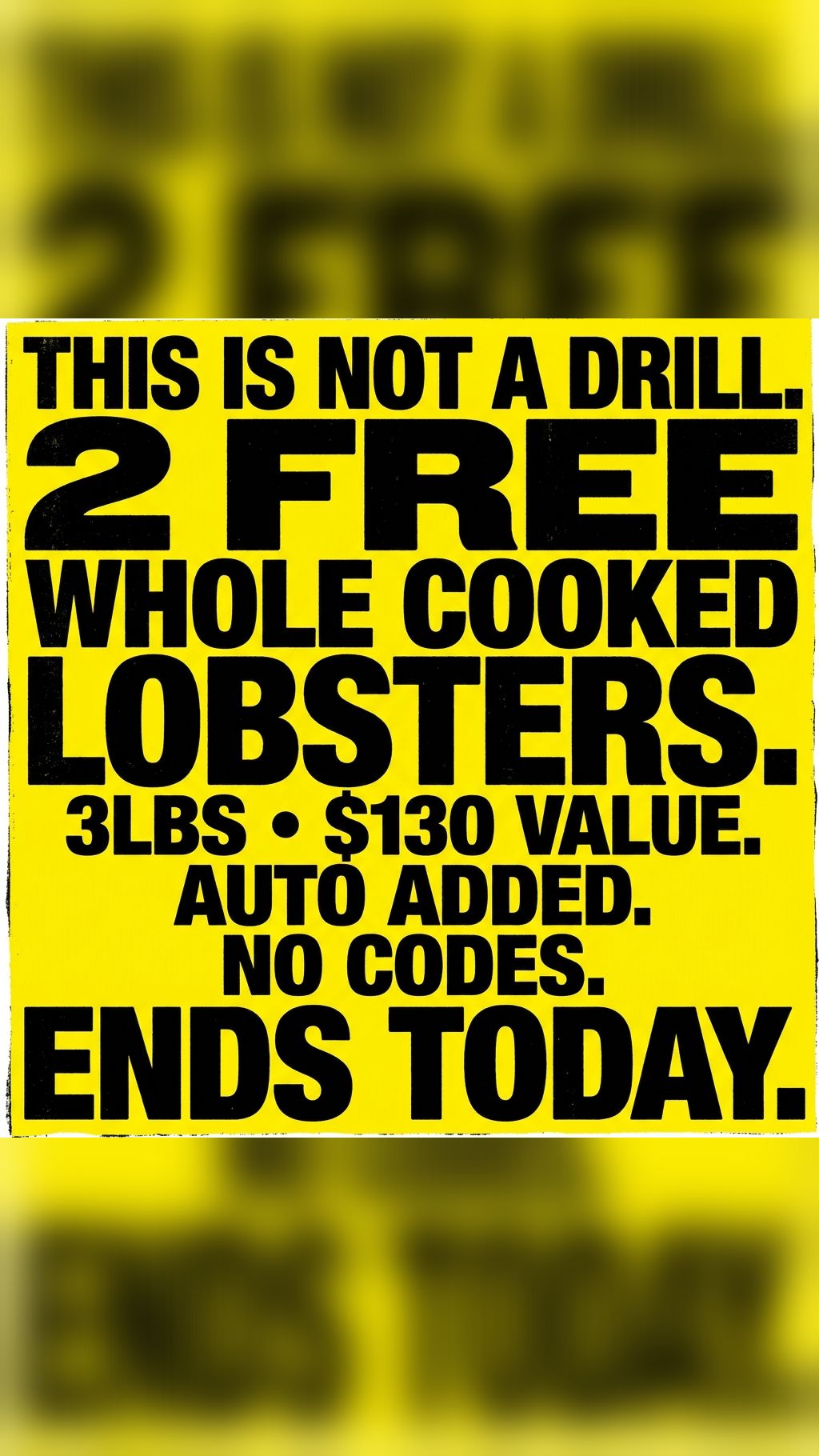 PrimeFish Seafood Co. Facebook ad