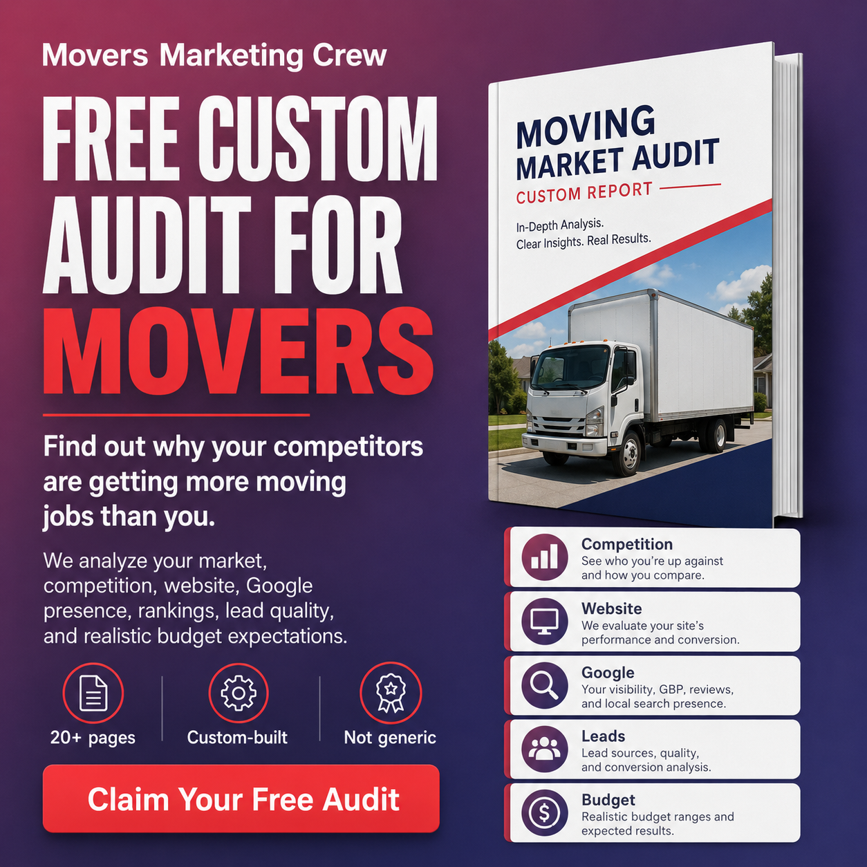 Movers Marketing Crew Facebook ad