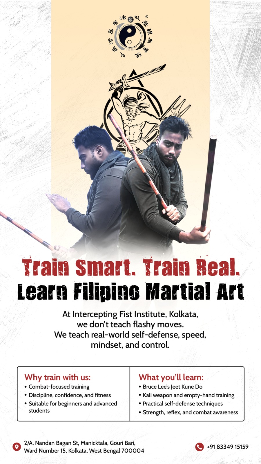 Intercepting Fist Institute-I.F.I Facebook ad: Master Weapons-Based Self Defense