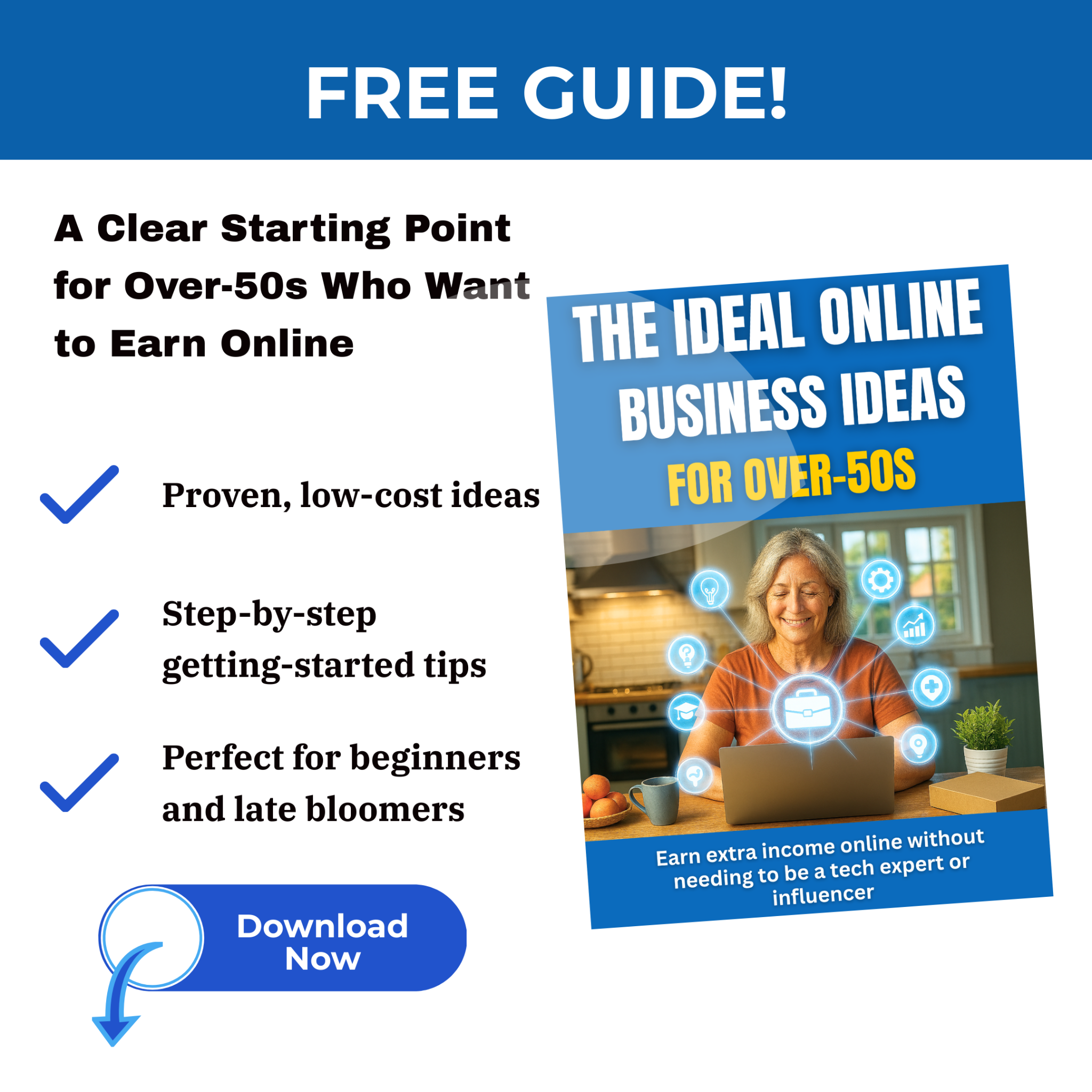 The Thoughtful Hustle Facebook ad: Discover Simple Online Business Ideas Perfect for the…