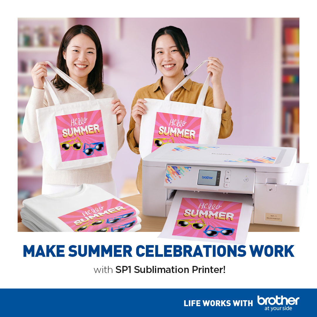 Brother Philippines Facebook ad: Summer is for celebrations, reunions, and making memories!