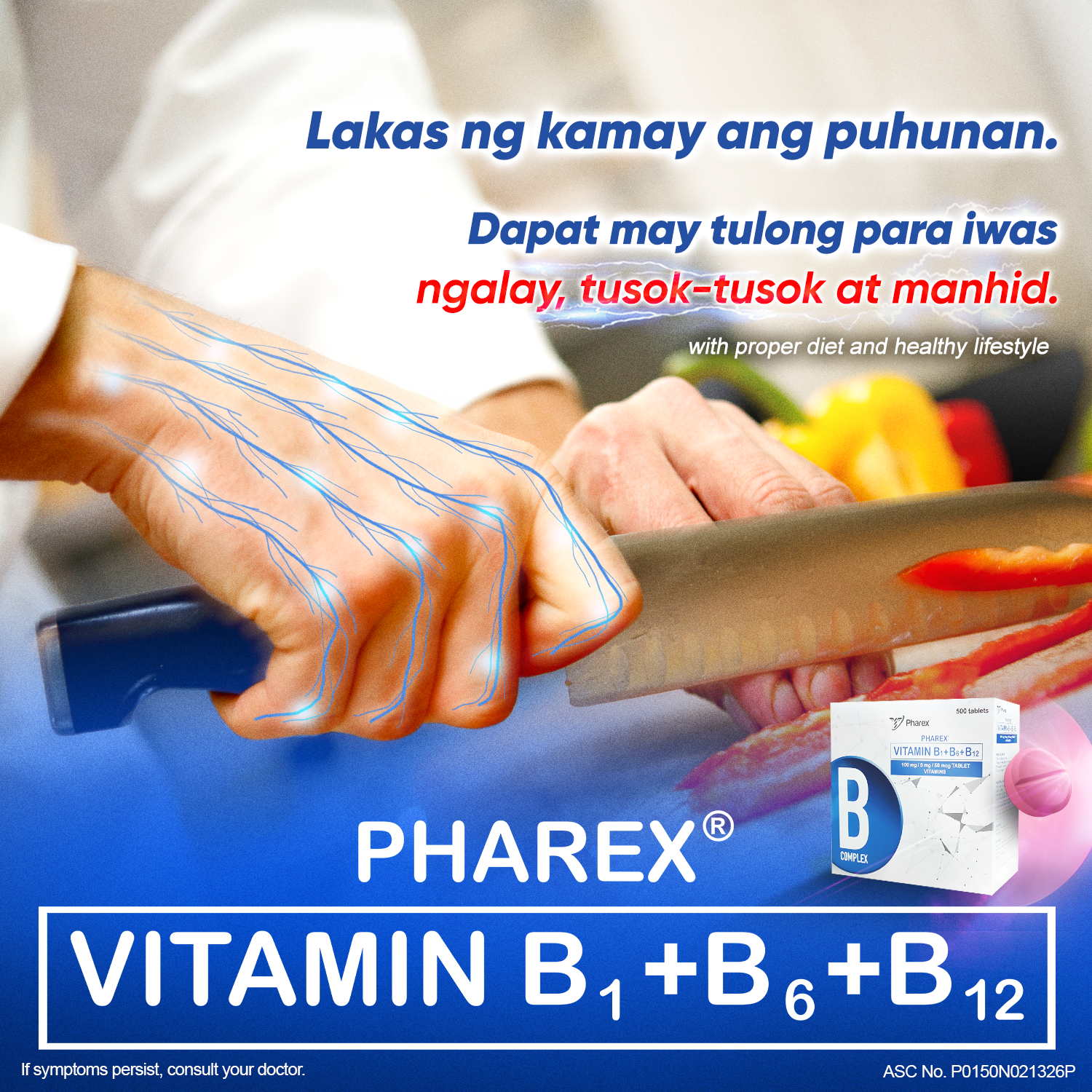 Pharex B-Complex Facebook ad: Walang Bibitiw sa Kusina!