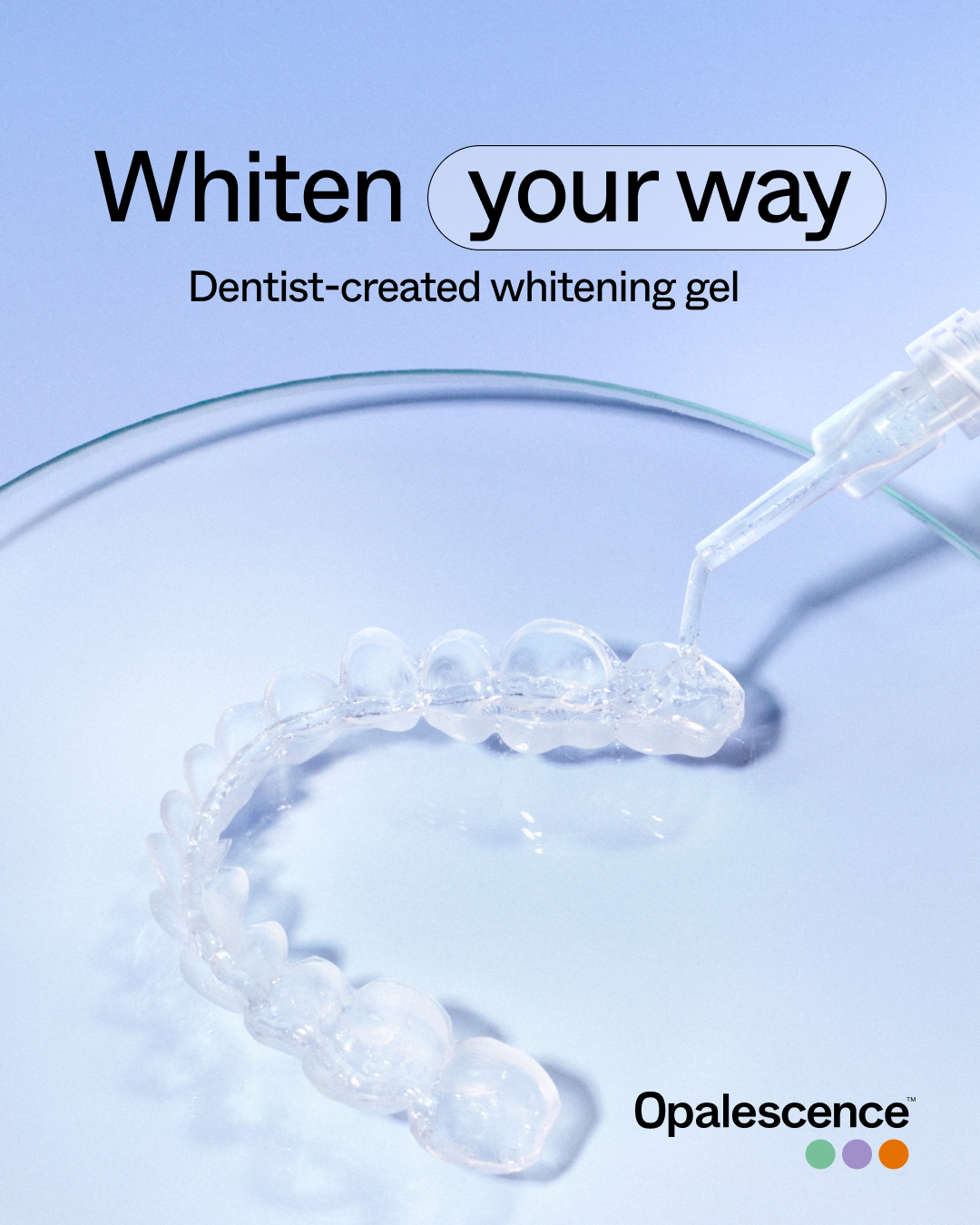 Opalescence Facebook ad: Whitening designed for you