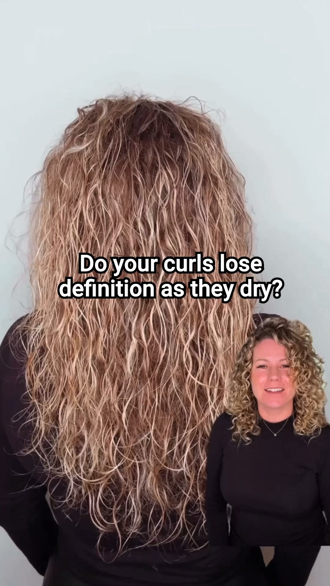Flora & Curl Haircare Facebook ad: Your Best Curls in 3 Simple Steps