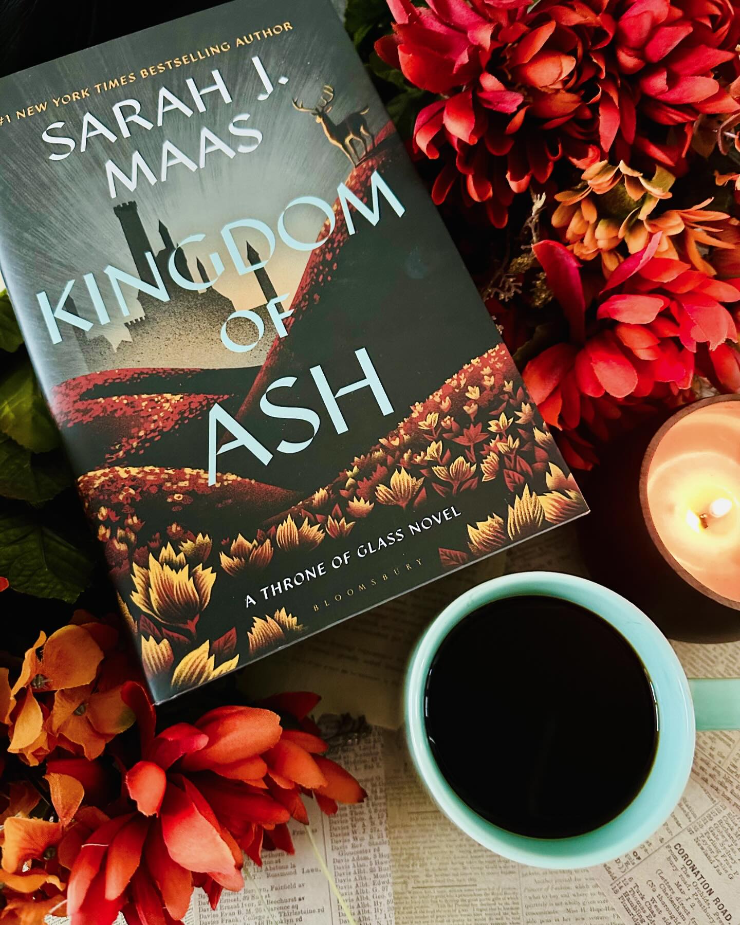 books_withsheila Facebook ad: Happy Tuesday! I cannot believe I finished Kingdom…