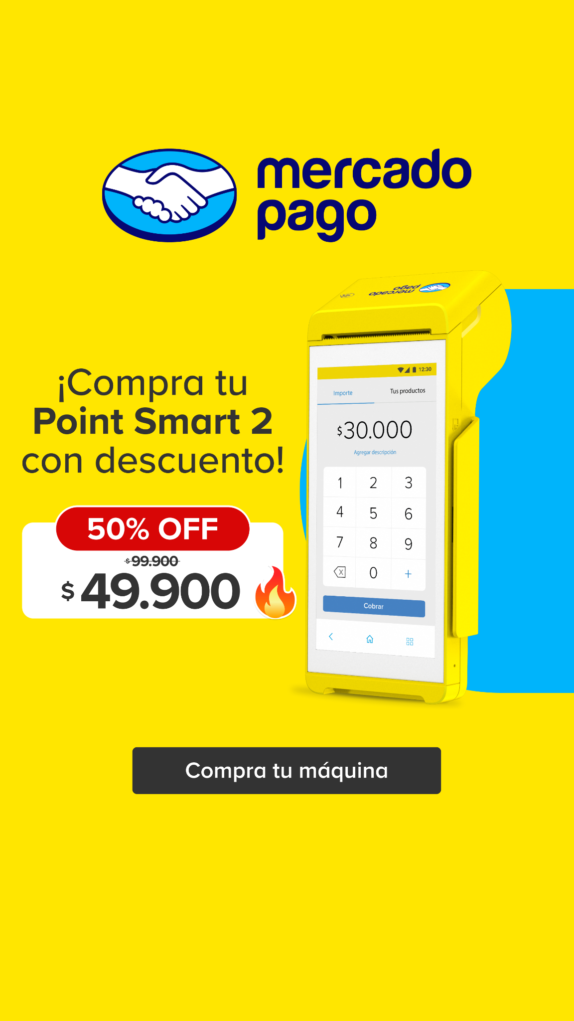 Mercado Pago Facebook ad from Jun 30, 2026