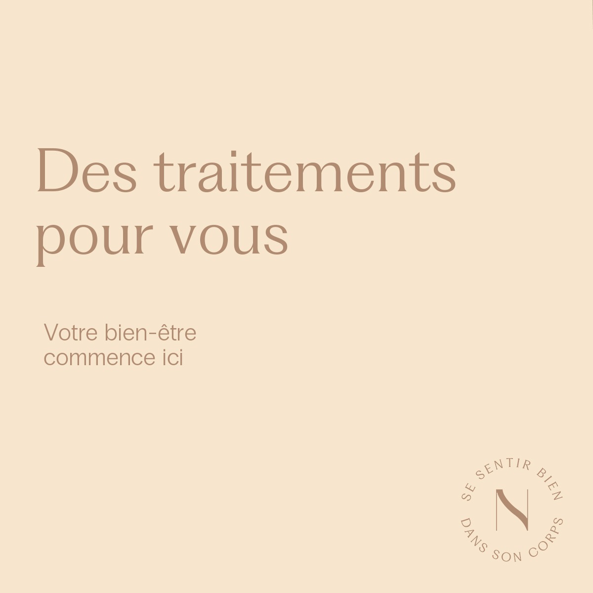 Clinique Numa Facebook ad: Offrez-vous un peu de « me time »…