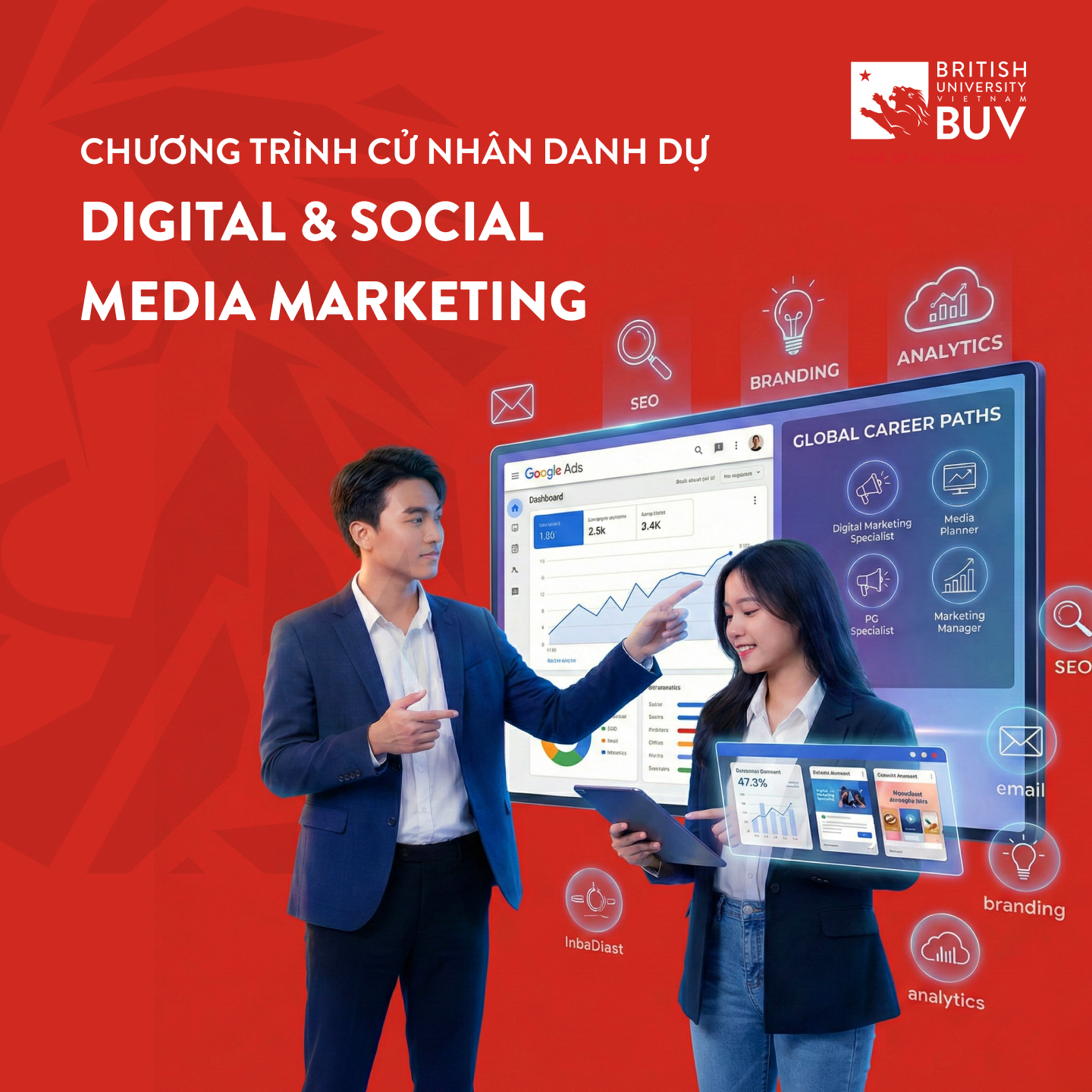 British University Vietnam - BUV Facebook ad