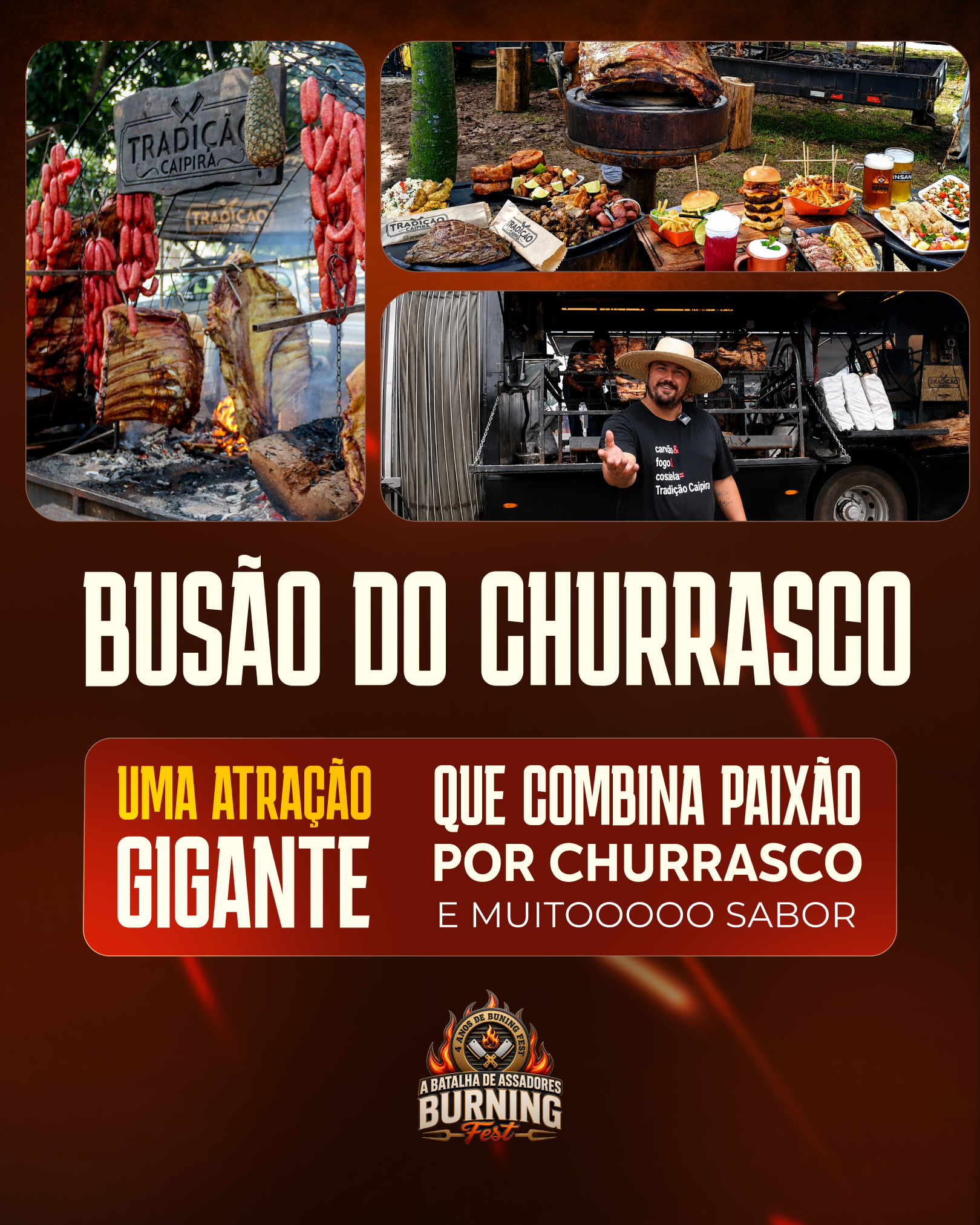 Burning Fest Facebook ad: SÃO JOSÈ DOS CAMPOS, O MAIOR FESTIVAL GASTRONÔMICO…