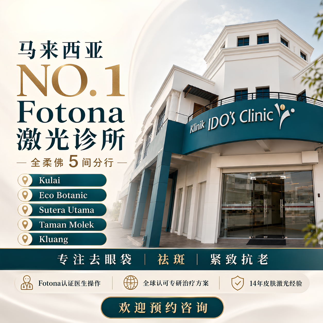 IDO'S Clinic Facebook ad