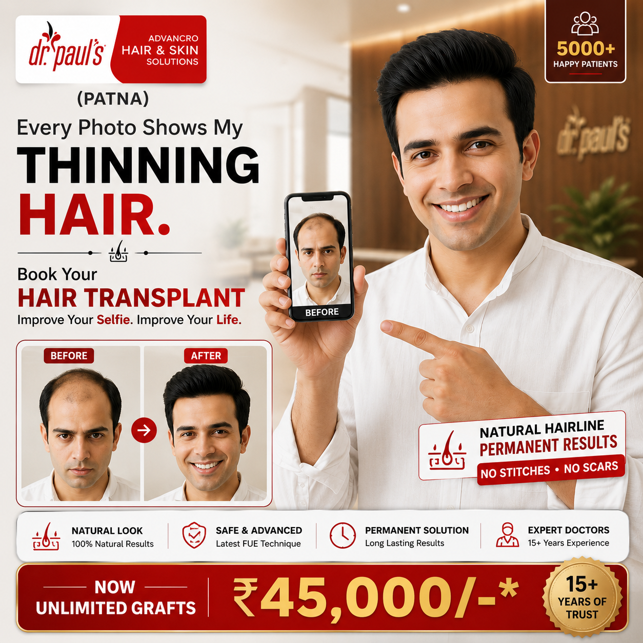 Dr Paul’s Multispecialty Clinic - Patna Facebook ad from May 17, 2026