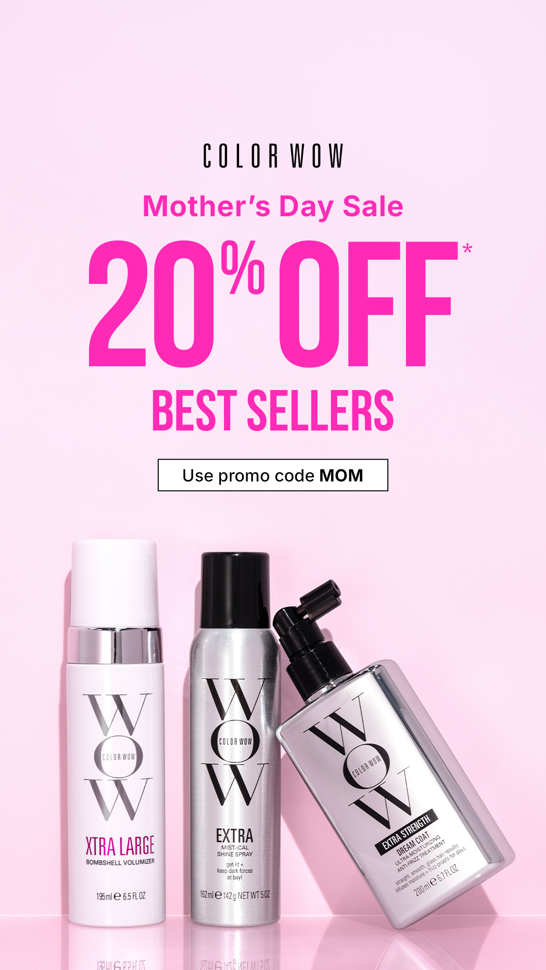Color Wow Facebook ad