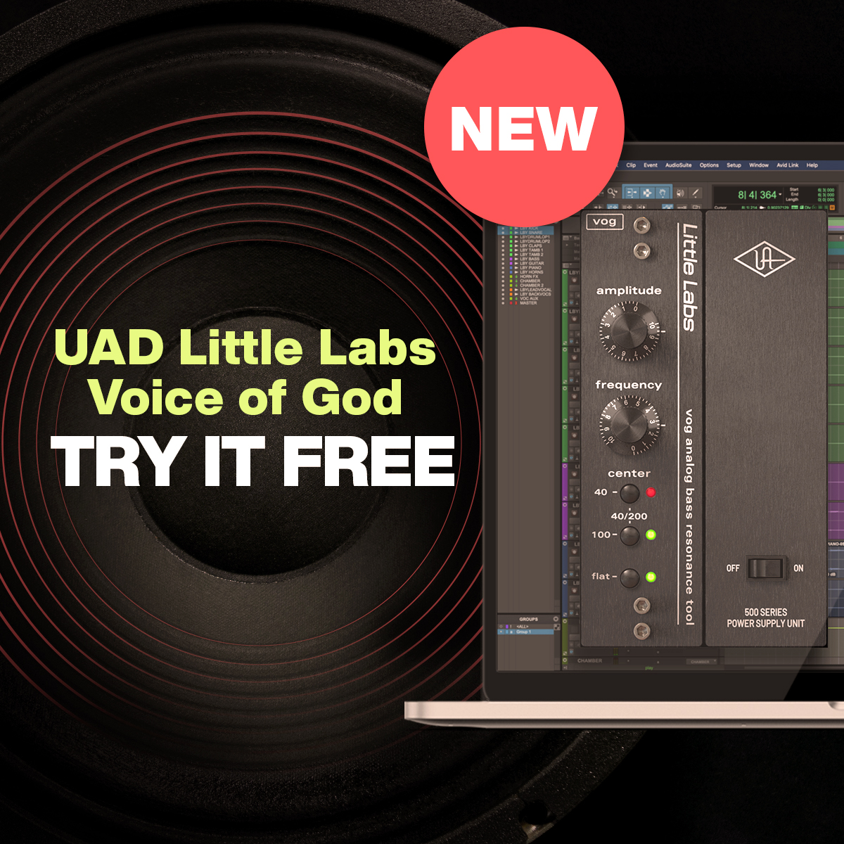 Universal Audio Facebook ad