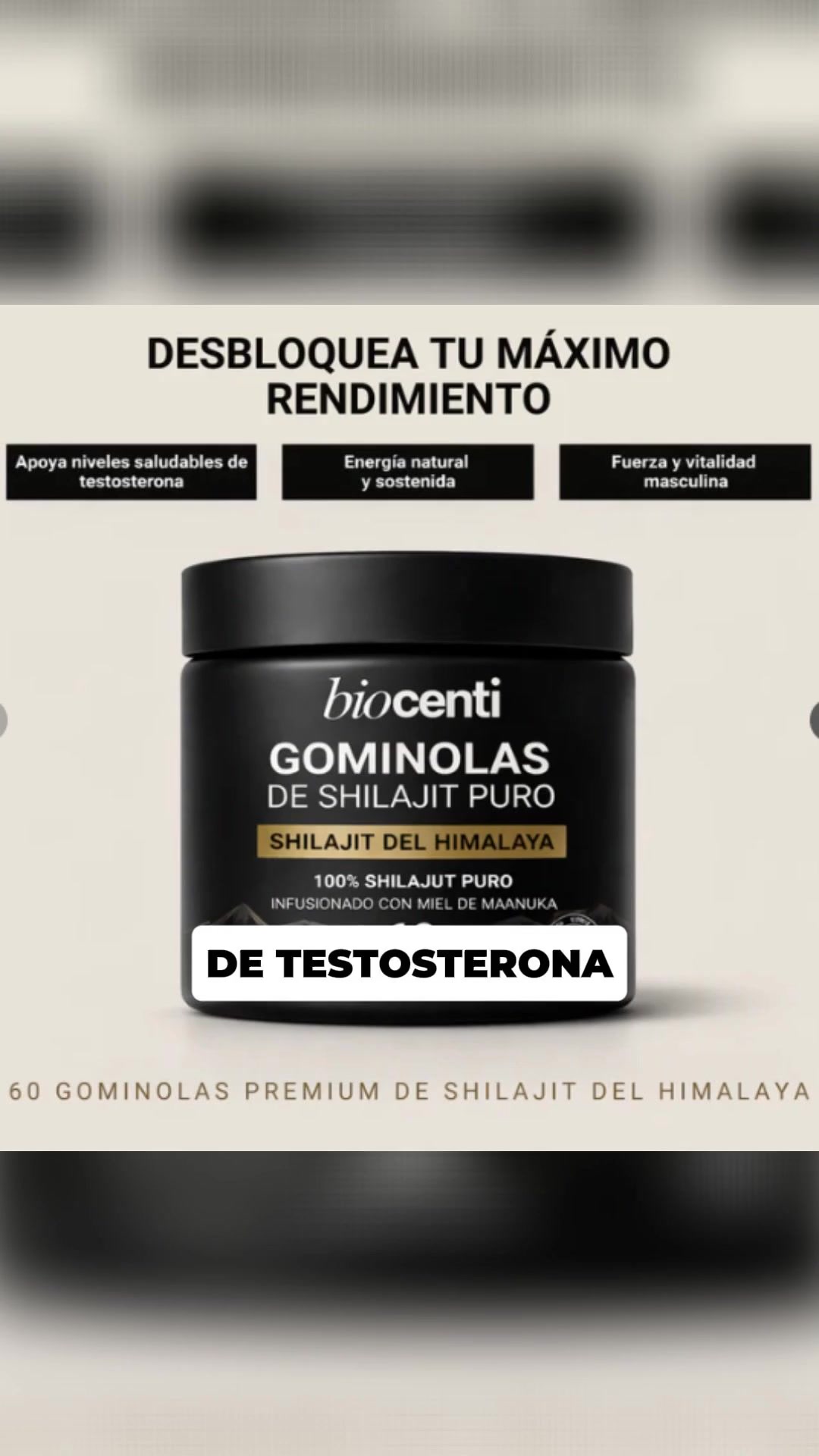 Biocenti Facebook ad: Hay productos que terminan olvidados en un cajón……