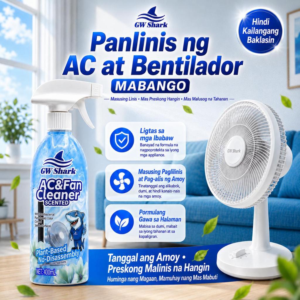 GW Shark Facebook ad: Food odors mixing together, mold & bacteria hiding…