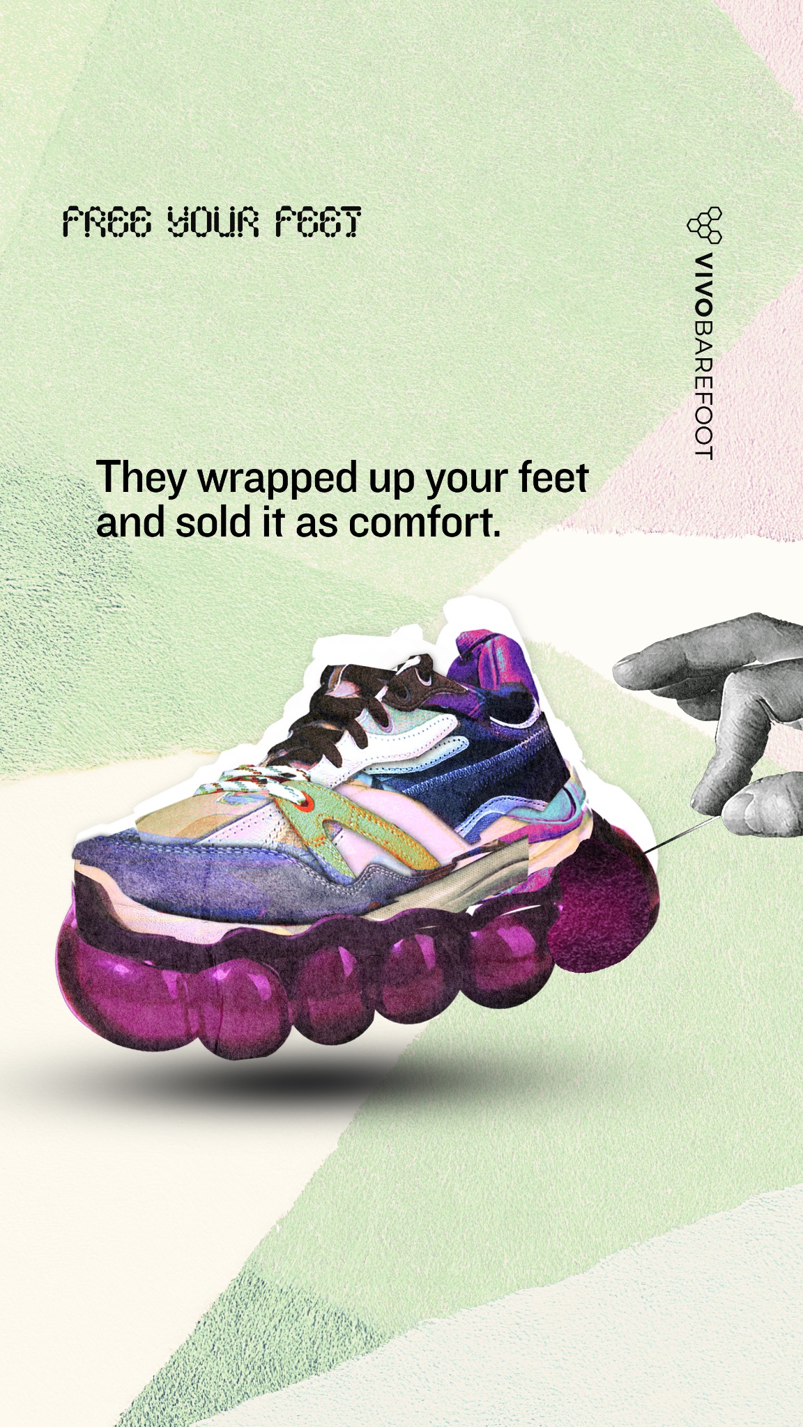 Vivobarefoot Facebook ad