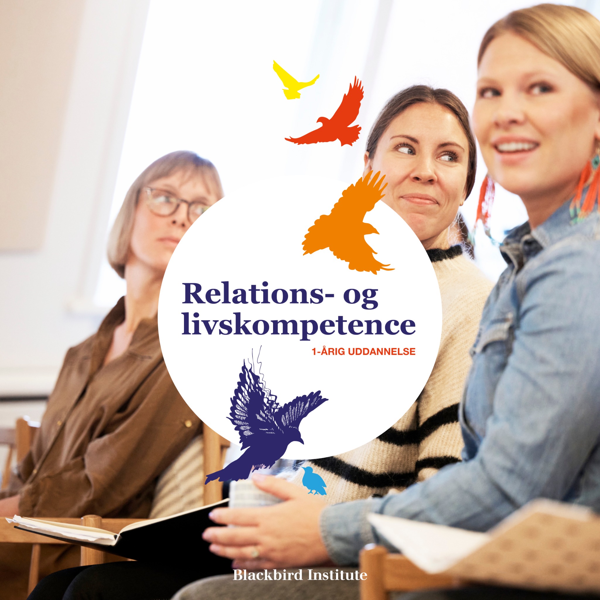 Blackbird Institute Facebook ad: 1-årig uddannelse i relations- og livskompetence