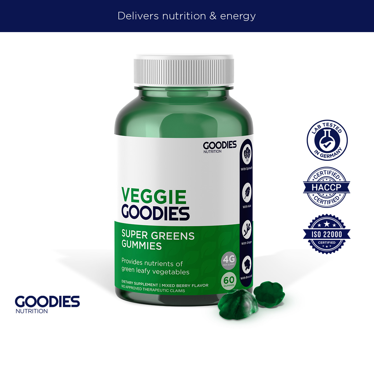 Goodies Nutrition Facebook ad