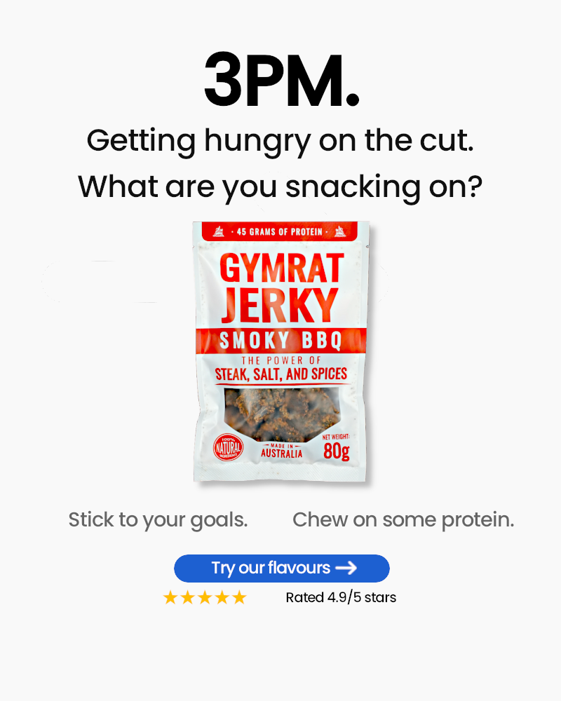 Gymrat Jerky Facebook ad