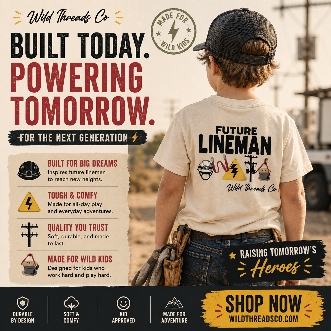 Wild Threads Co Facebook ad