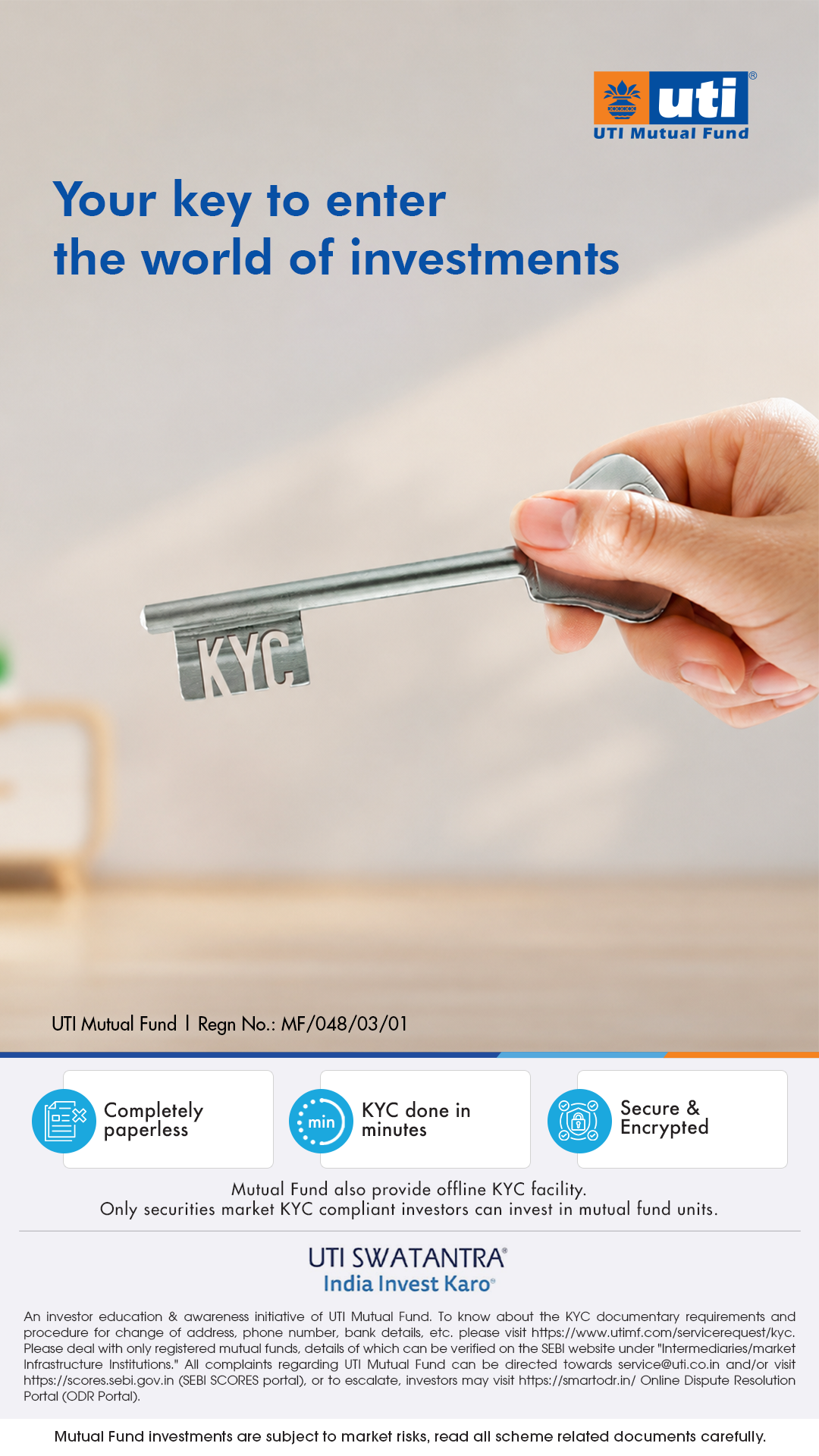 UTI Mutual Fund Facebook ad