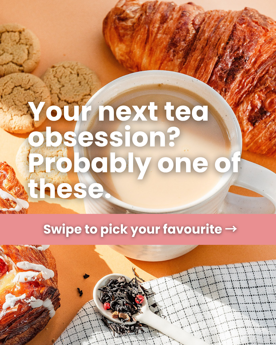 Tealish Facebook ad: Tea should be something you actually look forward…