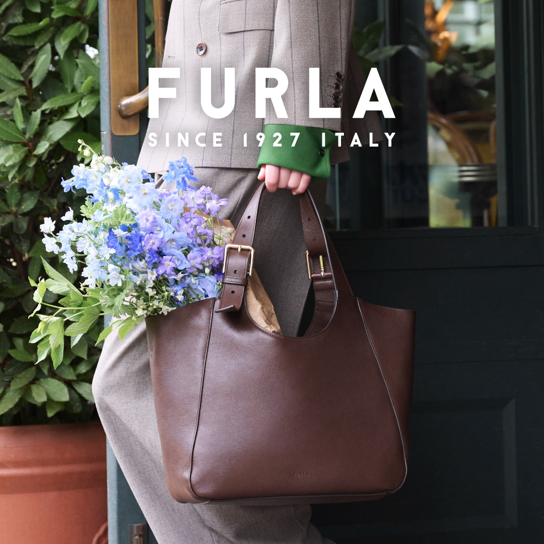 Furla Facebook ad: 新作トートバッグ「フルラ ドラ」が登場。