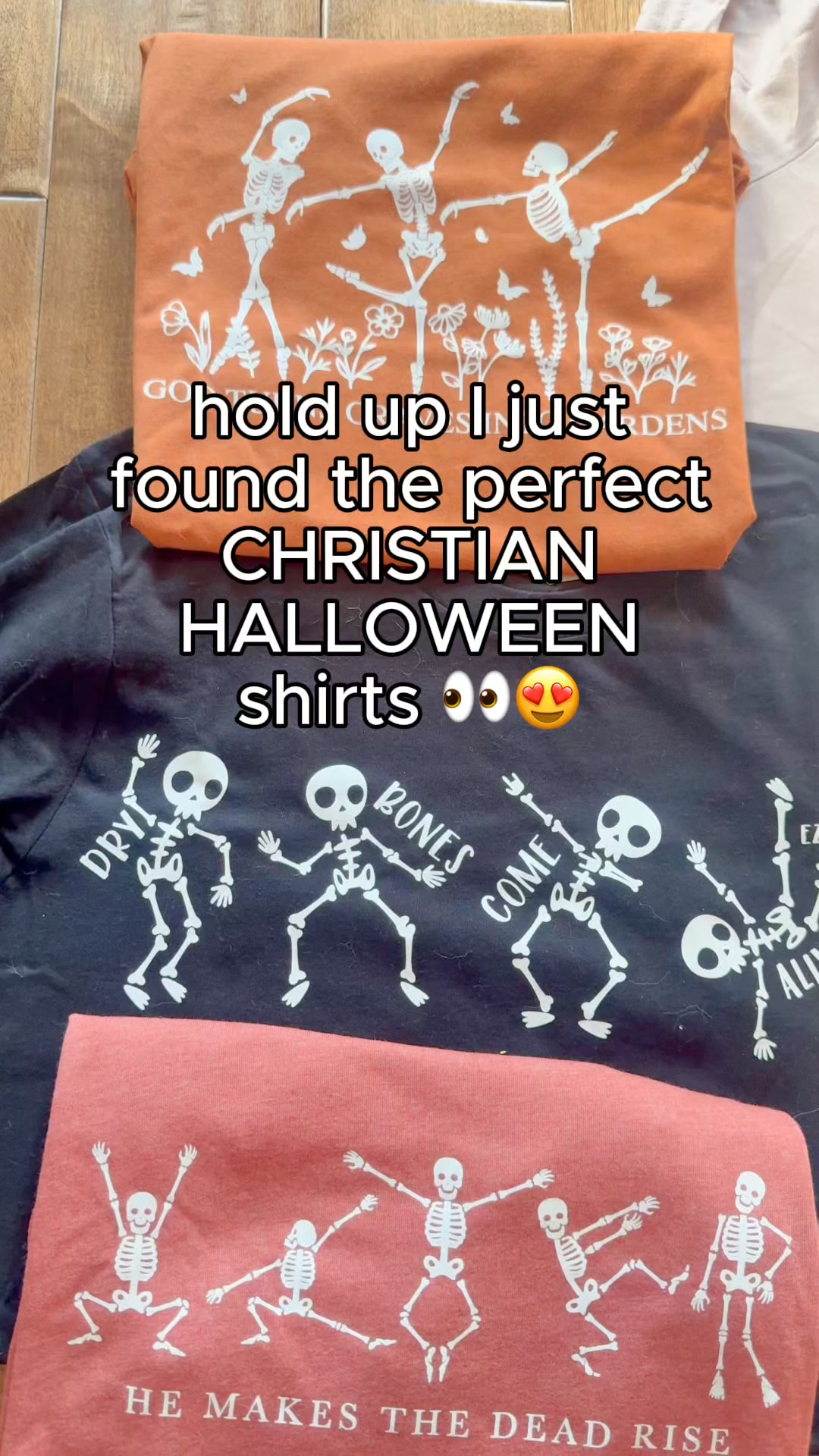 EllyandGrace Facebook ad: Christian Halloween Designs